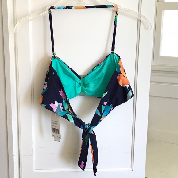 SUNSHINE 79 Bikini Swimsuit 2 Piece Peace Love & Peaches Bandeau Hipster Size 8 - Picture 5 of 15